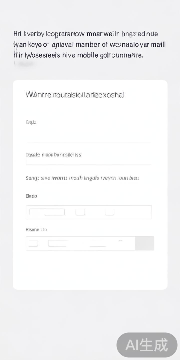 进入平台后，用户可以快速注册账号，填写必要信息描述
